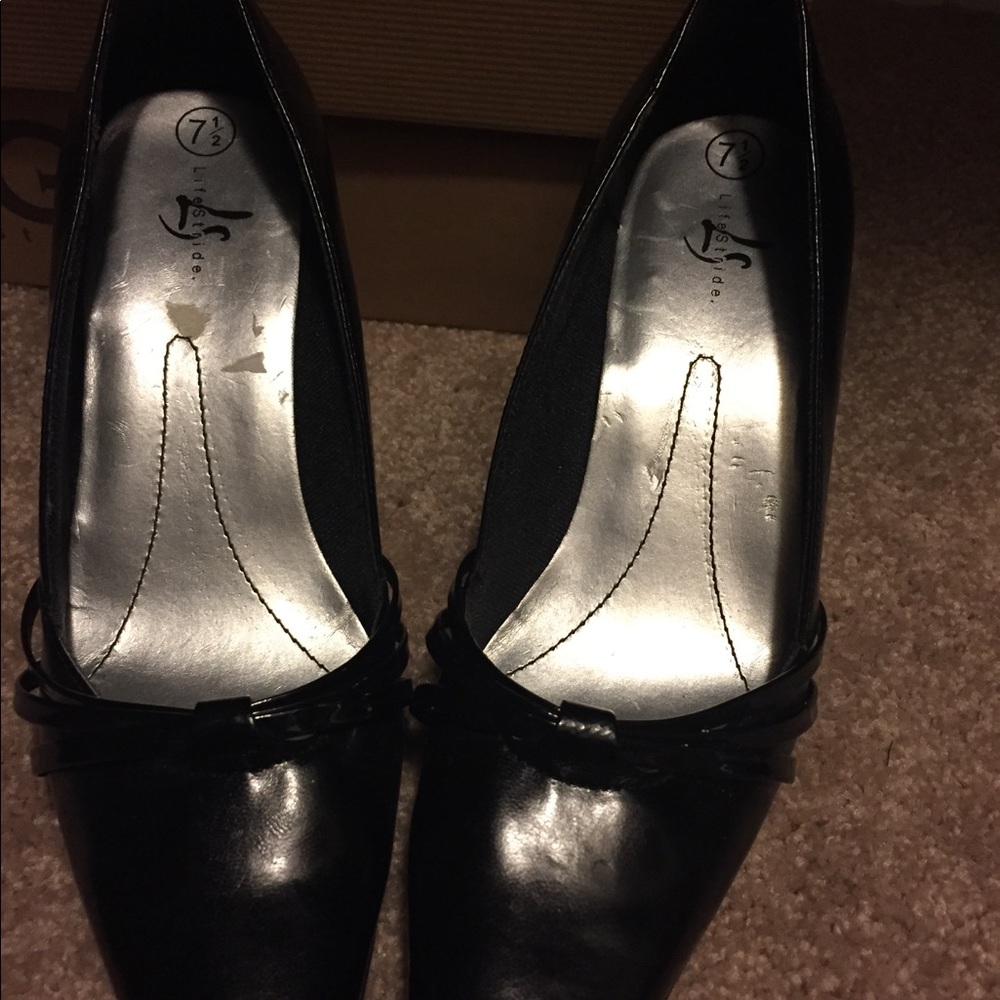 Black shoes